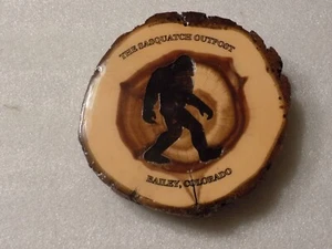 Quadro Sasquatch Stampa Lastra di Legno Decorazione Parete - Foto 1 di 2