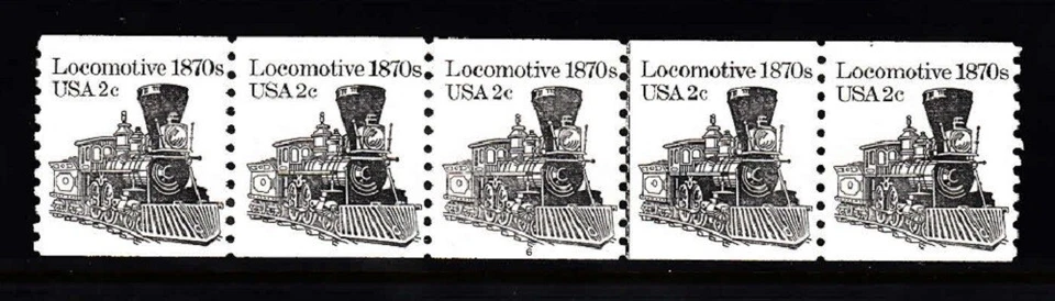 USA PNC SC# 1897A LOCOMOTIVE 2c - PNC5 - MNH - PL# 6 - Image 1 of 1