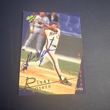 1993 Classic/Best Gold #158 Ricky Otero port St Lucie mets signed autograph card