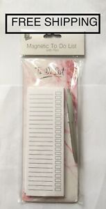 Magnetic To Do List With Pen( Over 80 Sheets)