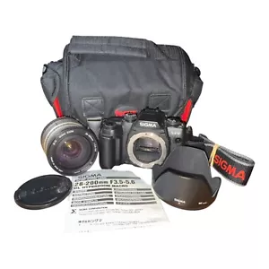 🔥 Sigma Sa-9 analoge Kleinbildkamera mit Sigma 28-200 mm asphärischem Objektiv 🔥 - Bild 1 von 14