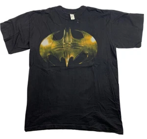 T-shirt Batman Forever vintage 1995 rara uomo L nera gigante TULTEX taglia XL anni 90 - Foto 1 di 10
