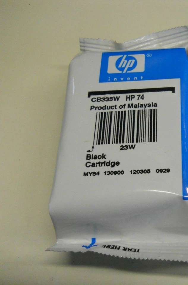 74 HP BLACK ink - PhotoSmart D5360 D5345 C5580 C5550 C5540 C5280 C5250 printer - Image 1 of 1