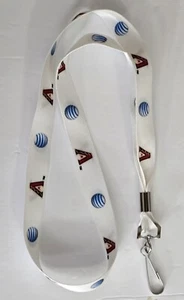 Arizona Diamondbacks & AT&T weißes Schlüsselband - 17 Zoll lang - NEU & NIE BENUTZT - Bild 1 von 4
