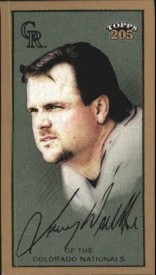 2003 Topps 205 Polar Bear #72 Larry Walker - NM-MT - Image 1 of 2