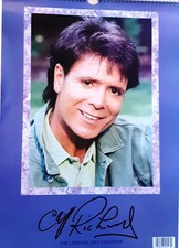 CLIFF RICHARD 1993/ 2021 Calendar, dates match 2021, rare, official