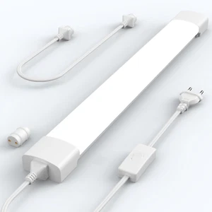 Pantalla LED Fluorescente 40Cm 16W 1760LM Blanco Frío 5000K Con Enchufe Plug and - Imagen 1 de 12