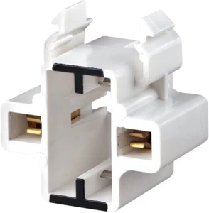 CONFEZIONE 25 Portalampada fluorescente compatto Leviton 26720-100 - Foto 1 di 3