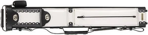 Estuche para tacos de billar de cuero Vincitore 2x4 blanco/negro - Imagen 1 de 2