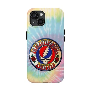 iPhone Hülle - Grateful Dead Tie-Dye Steal Your Face Totenkopf und Rosen Rocklegende - Bild 1 von 104