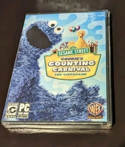 SESAME STREET: Cookie's Counting Carnival Il Videogioco PC DVD ROM 2010 SIGILLATO - Foto 1 di 2