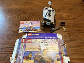VTG LEGO Pirates Raft Raiders 6261 100% Complete w/Inst & Box ONE OWNER EUC!