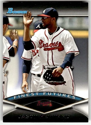 Bowman #FF1 2011 Jason Heyward Finest Futures Atlanta Braves béisbol Foto 1 de 2