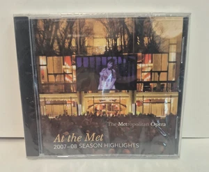 AT THE MET 2007-08 SEASON METROPOLITAN OPERA HIGHLIGHTS CD BRAND NEW - Afbeelding 1 van 2