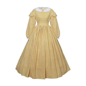 Women's Civil War Dress Victorian Dickens Costume1860s Civil War Ball Gown So... - Picture 1 of 7