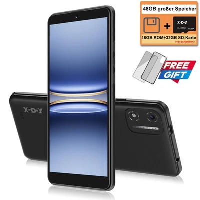 2025 Neu Handy Smartphone Ohne Vertrag Android 14 4GB+16GB 2SIM Octa Core 4G GPS - Bild 1 von 4