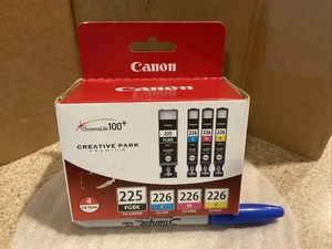 Canon PGI-225 Schwarz & CLI-226 Farbe Tintenpatronen NEU versiegelte Verpackung - Bild 1 von 2