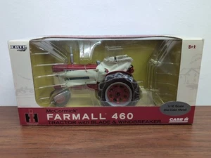 1/16 Ertl International Harvester Farmall 460 Tractor With Blade And Windbreaker - Picture 1 of 4