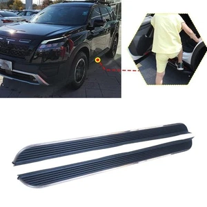 Black Aluminum Running Board fits for Nissan Pathfinder 2022-2025 Side Steps - Picture 1 of 1
