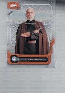 Count Dooku 2024 topps High Tek Star Wars #25  - Picture 1 of 2