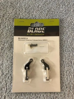 BLADE 450 X Aluminum Flybarless Follower Arms Heli Upgrade Part BLH4331A - Image 1 of 2