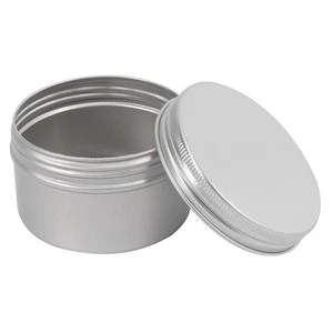12Pcs 4Oz Metal Candle Tins for DIY Candle Making, Metal Tins with Screw3013 - Picture 1 of 8