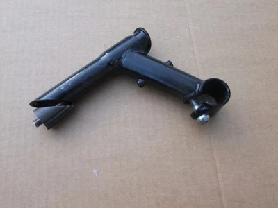 Vintage 25.4 Quill MTB Stem, 1" High rise Clamp, Black - Image 1 of 2