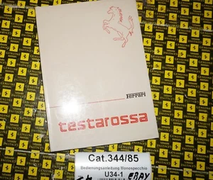 Manual de instrucciones Ferrari testarossa - Owner`s manual - # 95990114 - monospeccio - Imagen 1 de 5