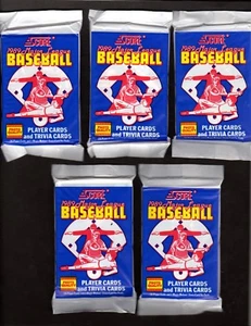 PUNTEGGIO BASEBALL 1989 GARANTITO MAI APERTO GRUPPO DI 5 CONFEZIONI SIGILLATE - Foto 1 di 2