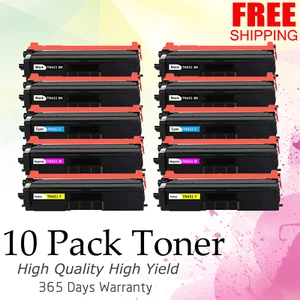 Cartucho de tóner 10x CMYK para Brother TN431 MFC-L8610cdw MFC-L8900cdw HL-L8360cdw - Imagen 1 de 1