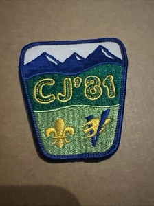Camp Crest Main Badge 5th Canadian Jamboree Boy Scout Badge 1981 CJ81 - Picture 1 of 2
