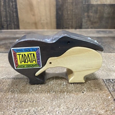 Rompecabezas 3D de madera Kiwi hecho a mano en Tarata Nueva Zelanda Pino Radiata 18 meses+ Foto 1 de 4