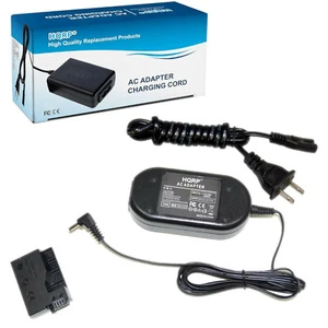 HQRP AC Adapter + DC Coupler for Canon EOS Rebel T2i T3i ACK-E8 ACKE8 - Picture 1 of 7