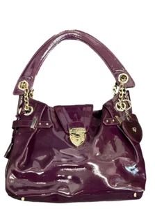 Aspinal of London Women's Barbarella Handbag In Purple Leather - Picture 1 of 20