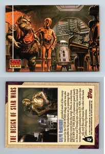 Design Of Star Wars - Ralph McQuarrie #42 Star Wars Galaxy 1993 Topps Card
