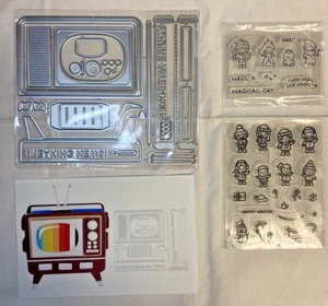 Markenloses Fernsehen stirbt (25) & Little People (29) Briefmarken-Set-Winter-Fee-Fernsehen - Bild 1 von 8