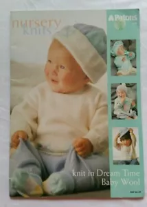 Patons 1146 Nursery Knits Pattern Book - 12 Designs - VGC - Picture 1 of 9