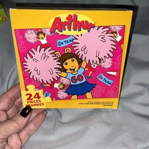 Arthur Puzzle 24 Piece Go Team D.W. Kate. Puzzle PBS Kids Brand New! 8.75x11.25 - Picture 1 of 24