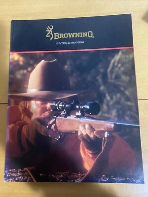 Vintage Browning 1990 Guns Firearms Hunting & Shooting Catalog Magazine Foto 1 de 3