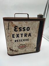 Esso EXTRA RESERVE ESSO 5 Liter Blech Kanister Vintage Garage Reservekanister