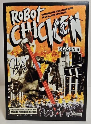Robot Chicken Season 6 Autographed By Seth Green And Tom Root With COA - Image 1 of 2