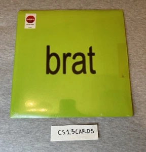 CHARLI XCX Brat Vinyl LP Target Exclusive Pink Black Splatter - New / Sealed - Imagen 1 de 11