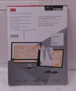 3M Framed Privacy Filter For Monitors PF200W1F - Picture 1 of 8
