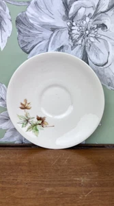 Vintage Salem Maple Leaf Fall Leaves Large 6” COFFEE CUP SAUCER - Picture 1 of 3