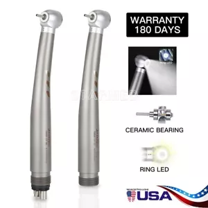 Generador electrónico dental anillo sin sombras LED pieza de mano de alta velocidad cojinete de cerámica - Imagen 1 de 24