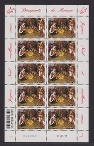 MONACO MINI FEUILLE DE 10 TIMBRES NEUF** N° 2804 - Imagen 1 de 1