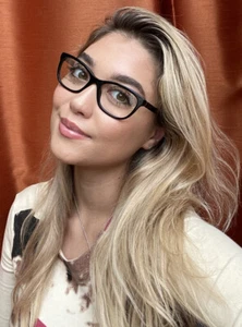 Burberry Women’s Eyeglasses Frame B3222 301 Rx 51mm Black Cat Eye Luxury Look - Picture 1 of 12