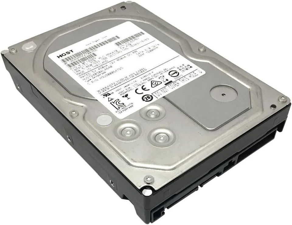 Compatible 3TB SATA HUS724030ALA640 HGST 3.5in Enterprise Hard Drive 7.2K 6Gbps - Image 1 of 1