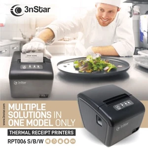 3nStar Direct Thermal Receipt Printer 80MM 3″ (RPT006S) USB Ethernet Serial - Picture 1 of 5