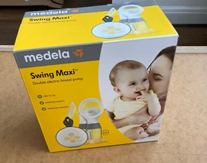 Medela Swing Maxi Double Electric Breast Pump - White/Yellow (101041673) - Picture 1 of 2